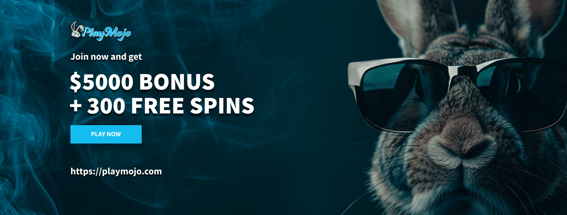 Playmojo bonus plus 300 free spins